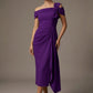 Olina Maxi Skirt - Vegas Off-The-Shoulder Drape Dress