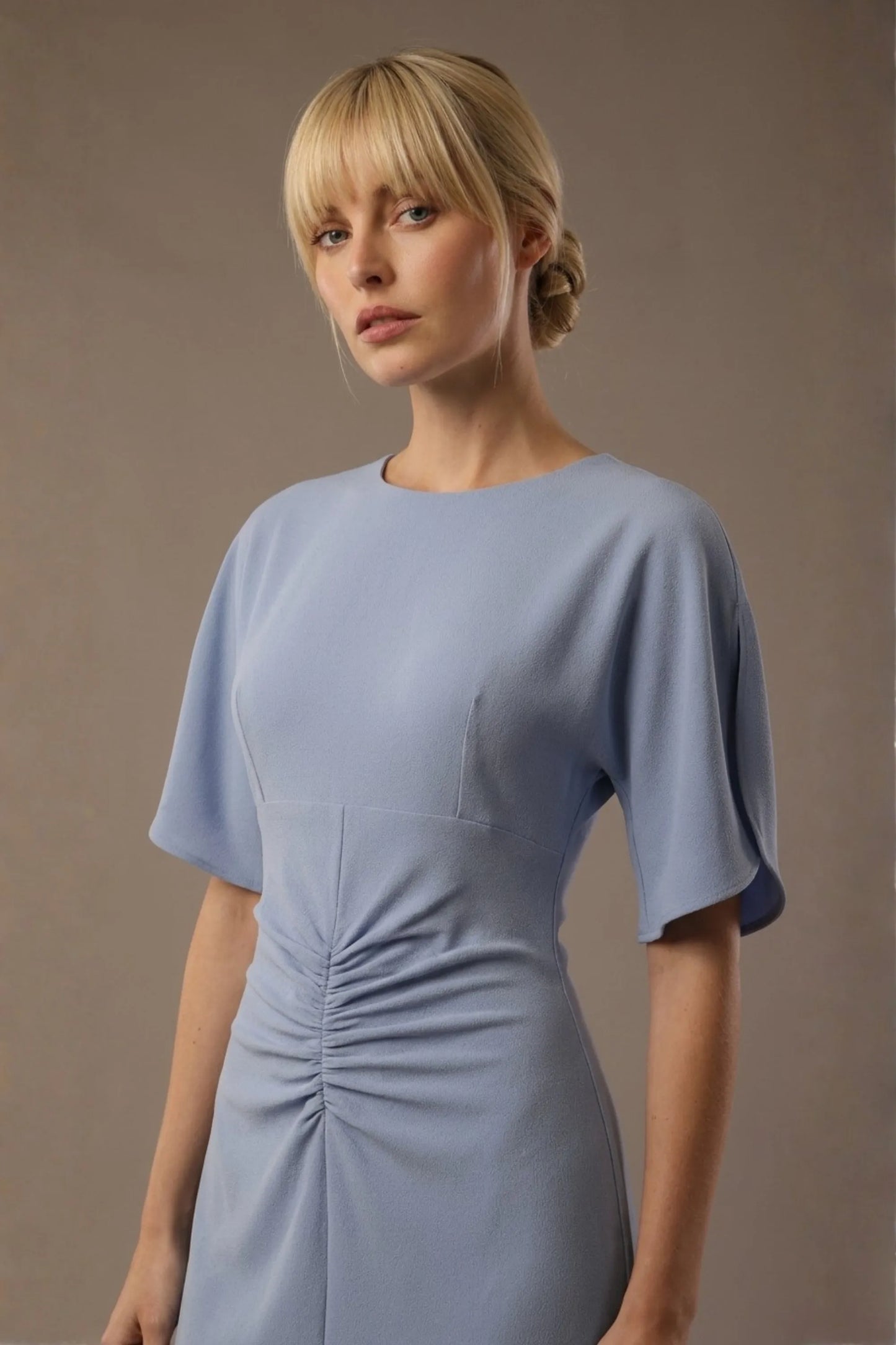 Cleopatra Ruched Midaxi Dress