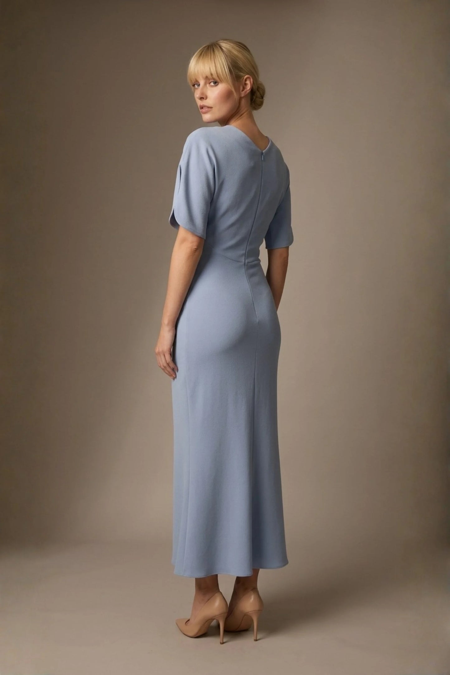 Cleopatra Ruched Midaxi Dress
