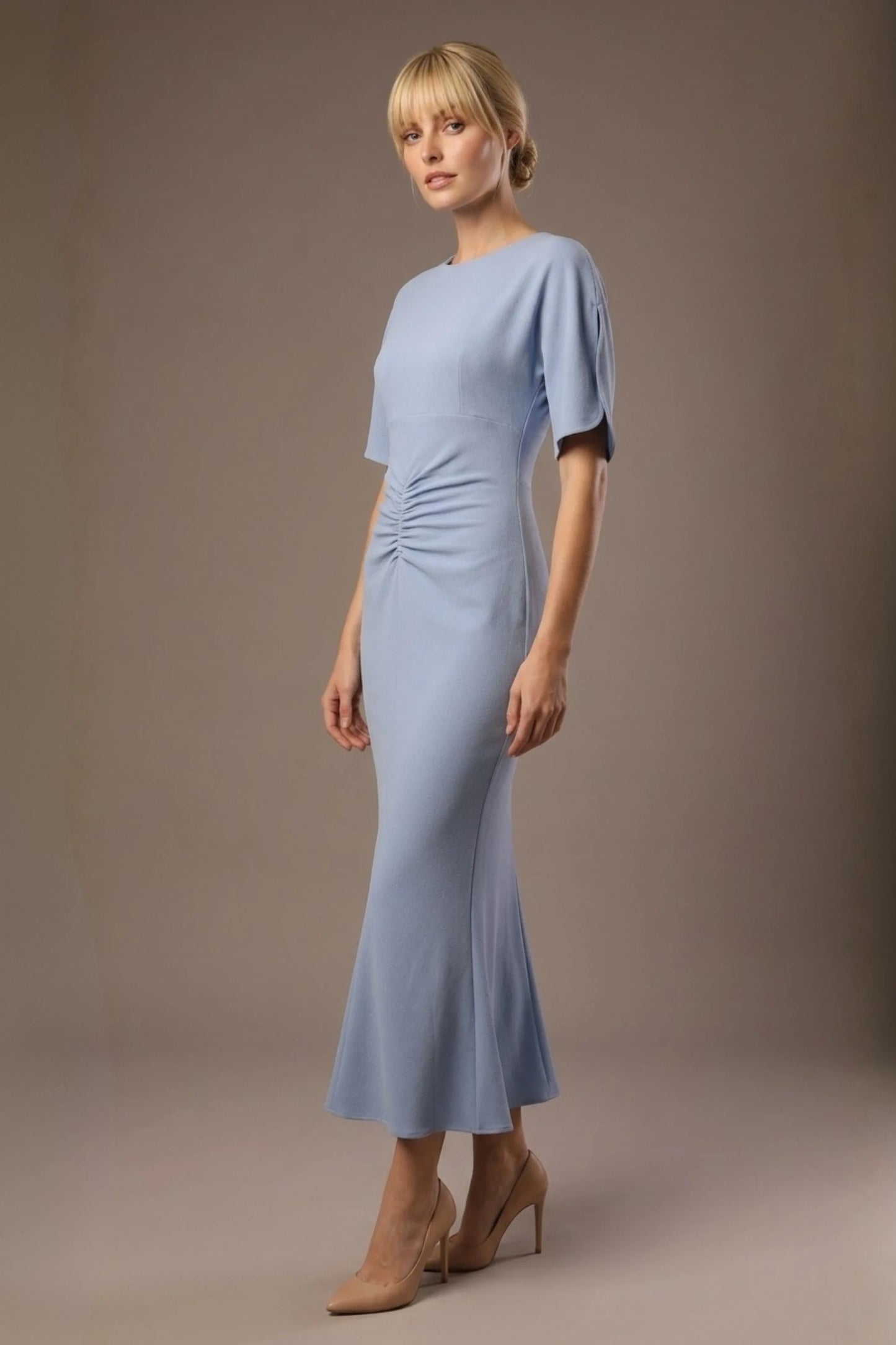 Cleopatra Ruched Midaxi Dress