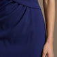 Cypress Asymmetric Cape Detail Pencil Dress
