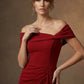 Othello Off-The-Shoulder Drape Maxi Dress
