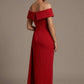 Othello Off-The-Shoulder Drape Maxi Dress
