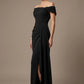 Othello Off-The-Shoulder Drape Maxi Dress
