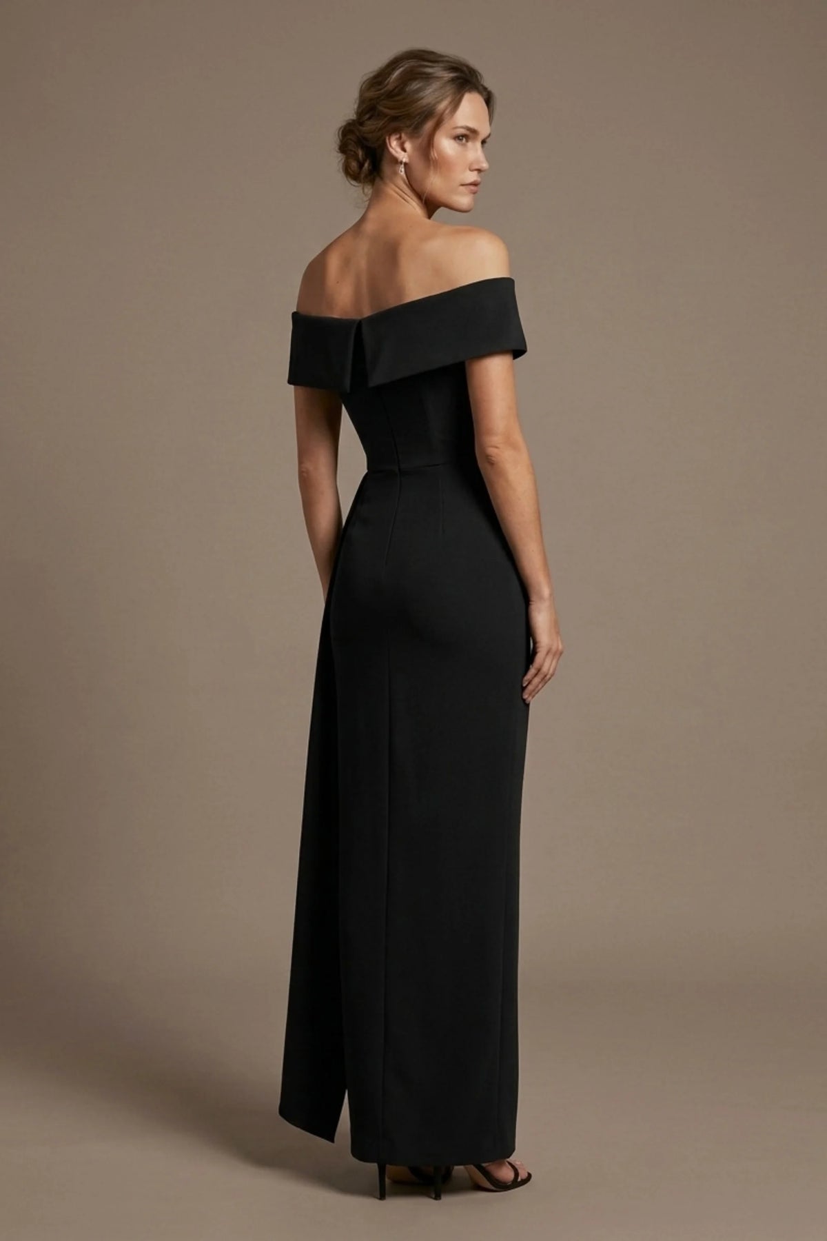 Othello Off-The-Shoulder Drape Maxi Dress
