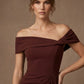 Othello Off-The-Shoulder Drape Maxi Dress
