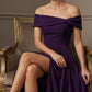 Othello Off-The-Shoulder Drape Maxi Dress
