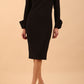 Alma Long Sleeve Pencil Dress 