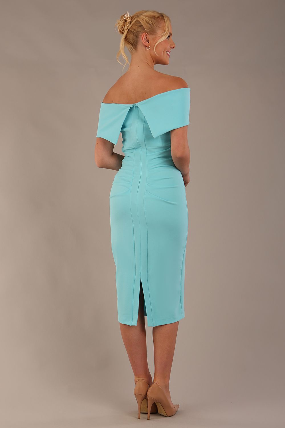 Amelia Off Shoulder Pencil dress 