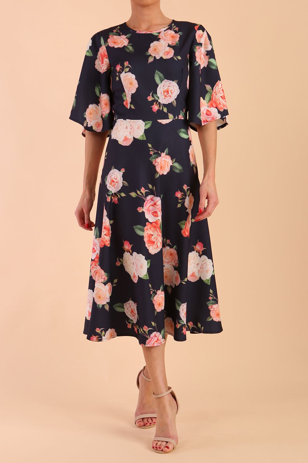 Ariana A-Line Midaxi Dress 