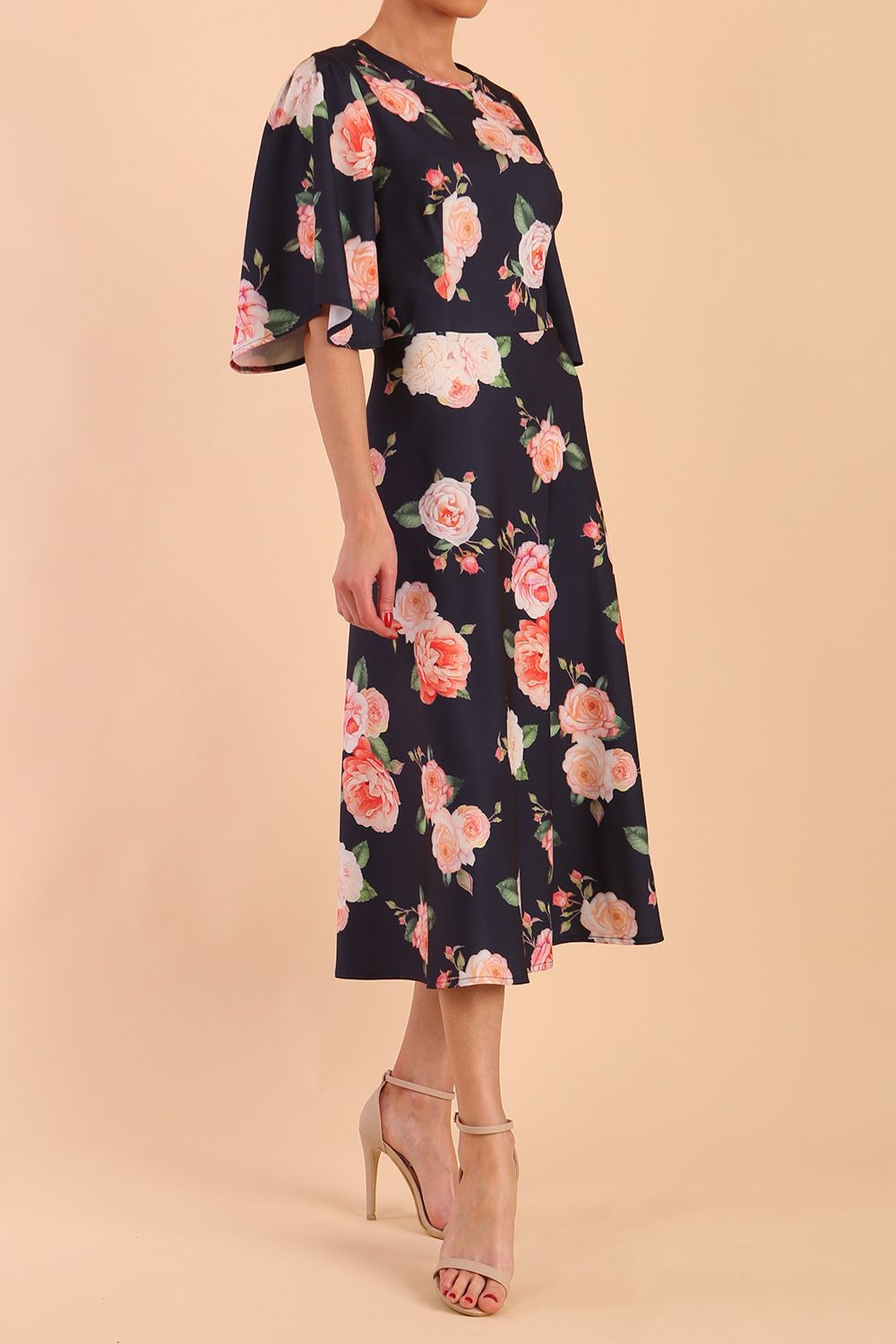 Ariana A-Line Midaxi Dress 