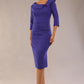 Bentley 3/4 Sleeve Knee Length Pencil Dress 