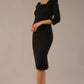 Bentley 3/4 Sleeve Knee Length Pencil Dress 