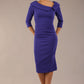 Bentley 3/4 Sleeve Knee Length Pencil Dress 