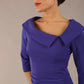 Bentley 3/4 Sleeve Knee Length Pencil Dress 