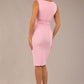 Bijou Sleeveless Bodycon Pencil Dress with Satin Detail 