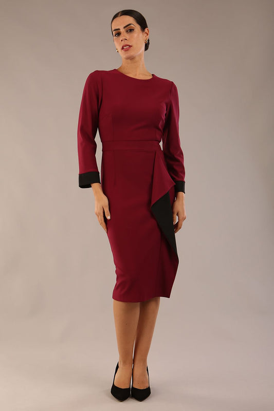 Bounty Contrast Pencil Dress 