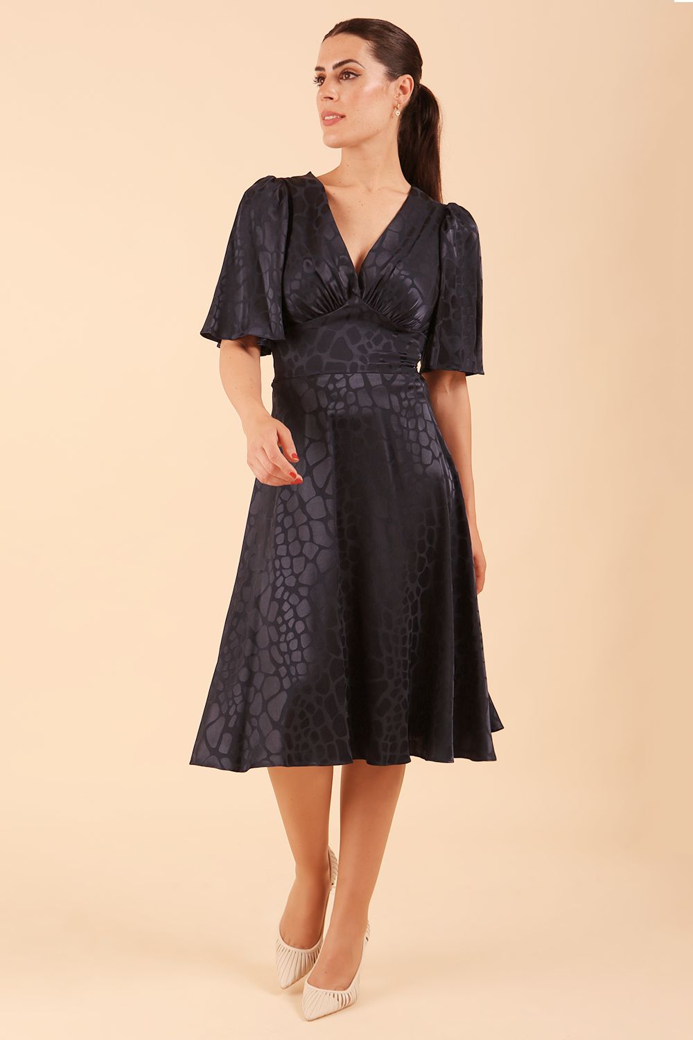 Cambrian Satin A-line Dress 