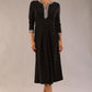 Carolyn A-line Midi Length Dress 