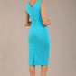 Carrie Sleeveless Pencil Wiggle Dress 