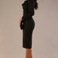 Cassidy Cowl Neck Pencil Dress 