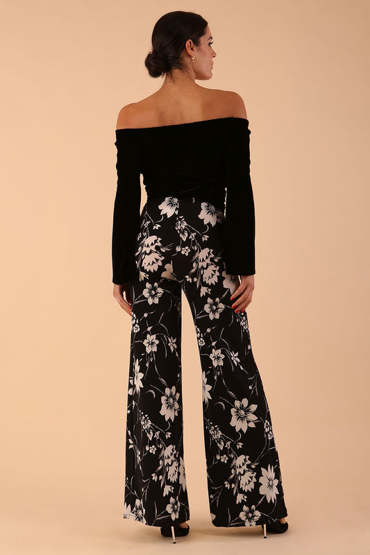 Catcha Wide Leg Trouser Pants 