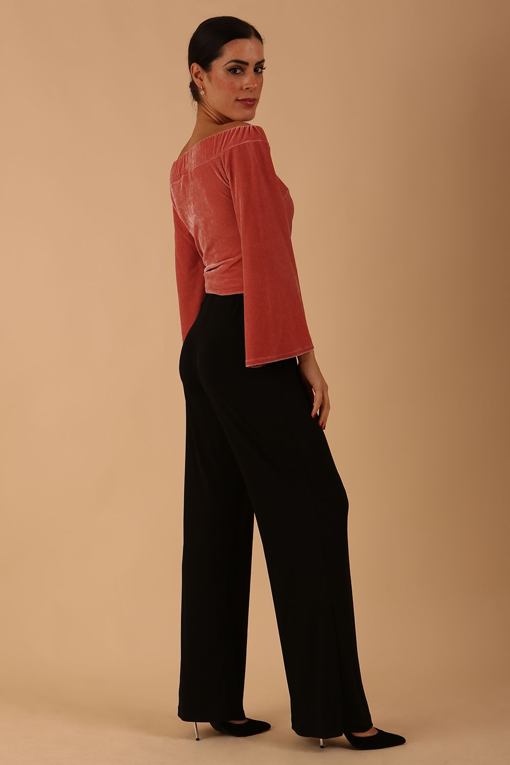 Catcha Wide Leg Trouser Pants 
