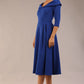 Chesterton 3/4 Sleeve A-Line Dress 