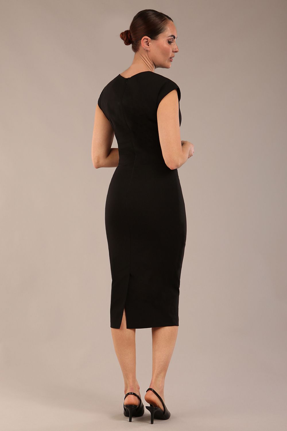 Claire Cap Sleeve Pencil Dress 
