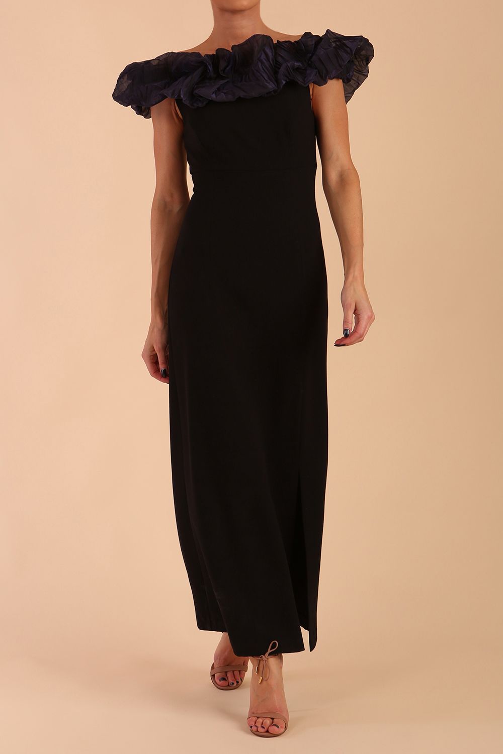 Classique Off Shoulder Maxi Dress 