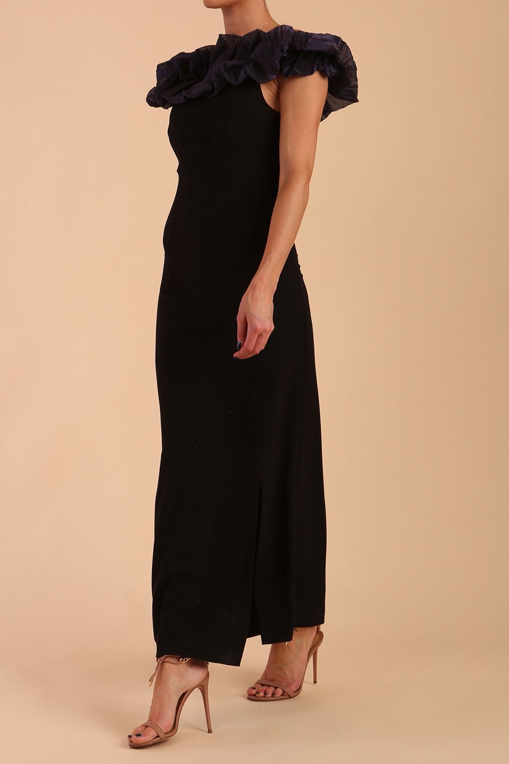 Classique Off Shoulder Maxi Dress 