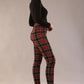 Cressida Tartan Stretch Trousers 