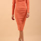 Cynthia Long Sleeve Pencil Dress 