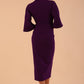 Diana Cowl Neck Pencil Dress 