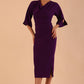 Diana Cowl Neck Pencil Dress 