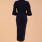 Diana Cowl Neck Pencil Dress 