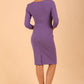 Donna 3/4 Sleeved Venice Stretch Dress 
