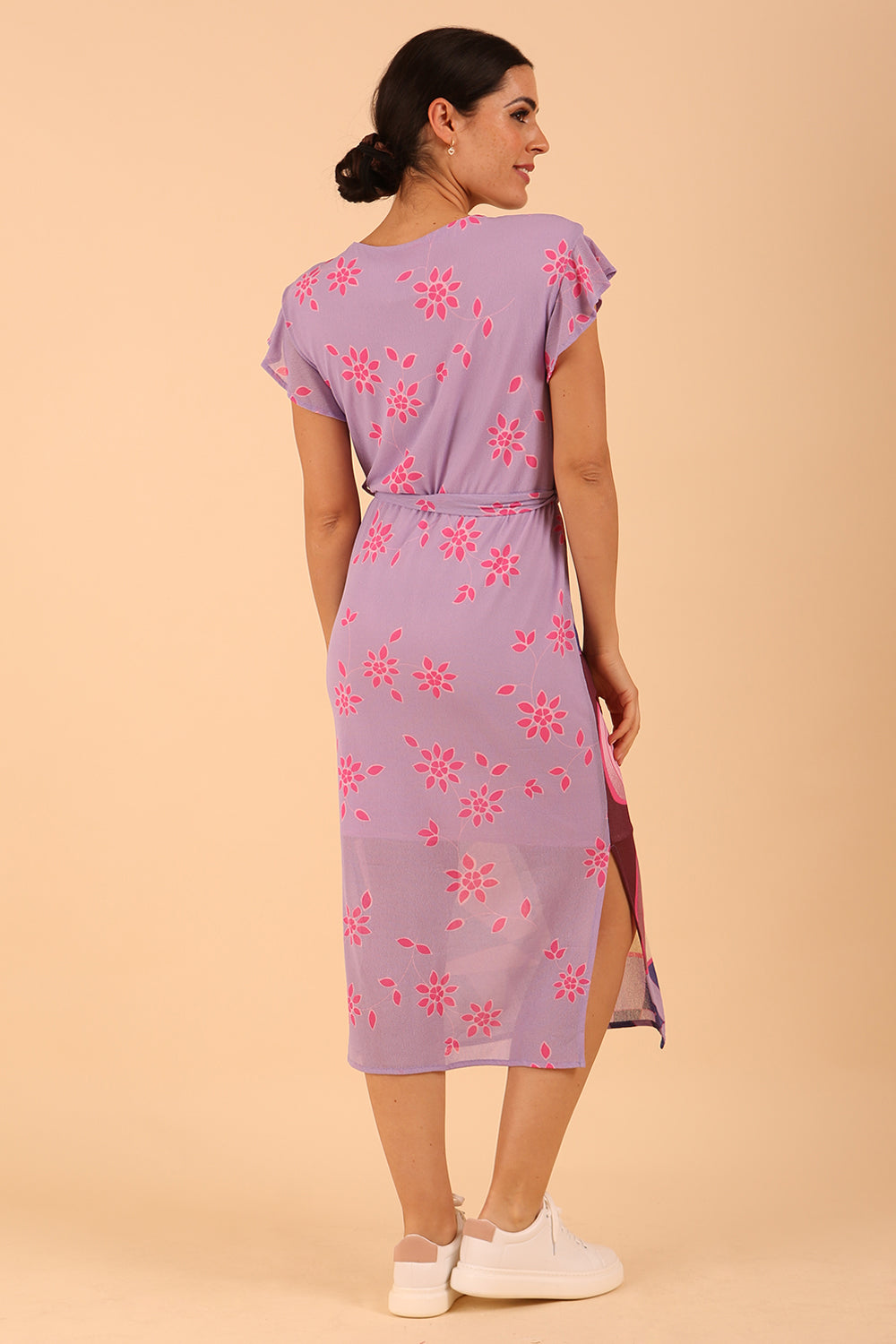 Dreamer Lady Print Midi Dress 