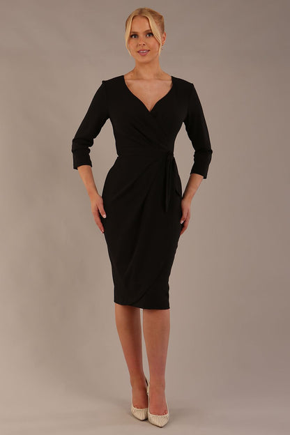 Elan Tie Tulip Dress 