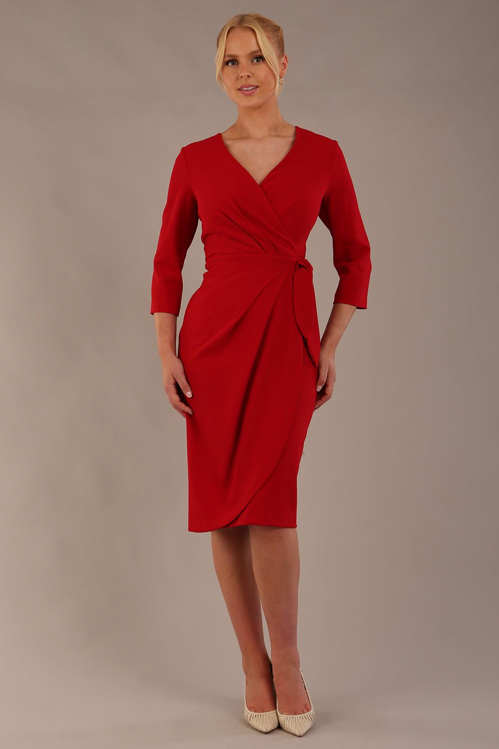 Elan Tie Tulip Dress 