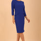 Elsinor 3/4 Sleeved Pencil Dress 