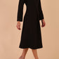 Epsom Long Sleeve A-Line Dress 