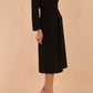 Epsom Long Sleeve A-Line Dress 