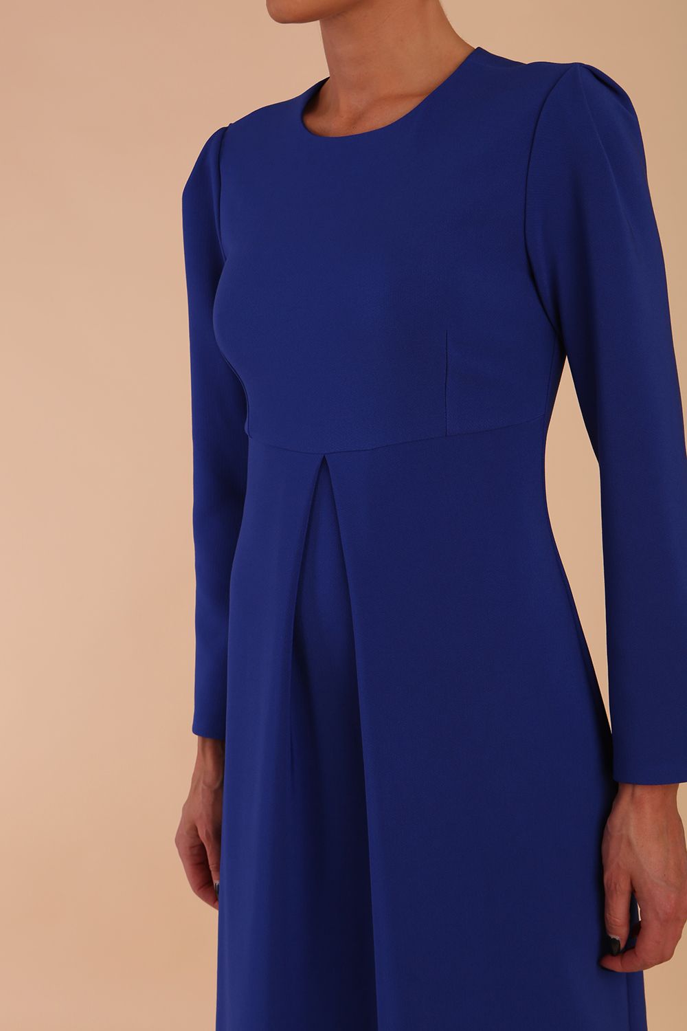 Epsom Long Sleeve A-Line Dress 