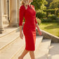 Lydia 3/4 Sleeved Pencil Dress 
