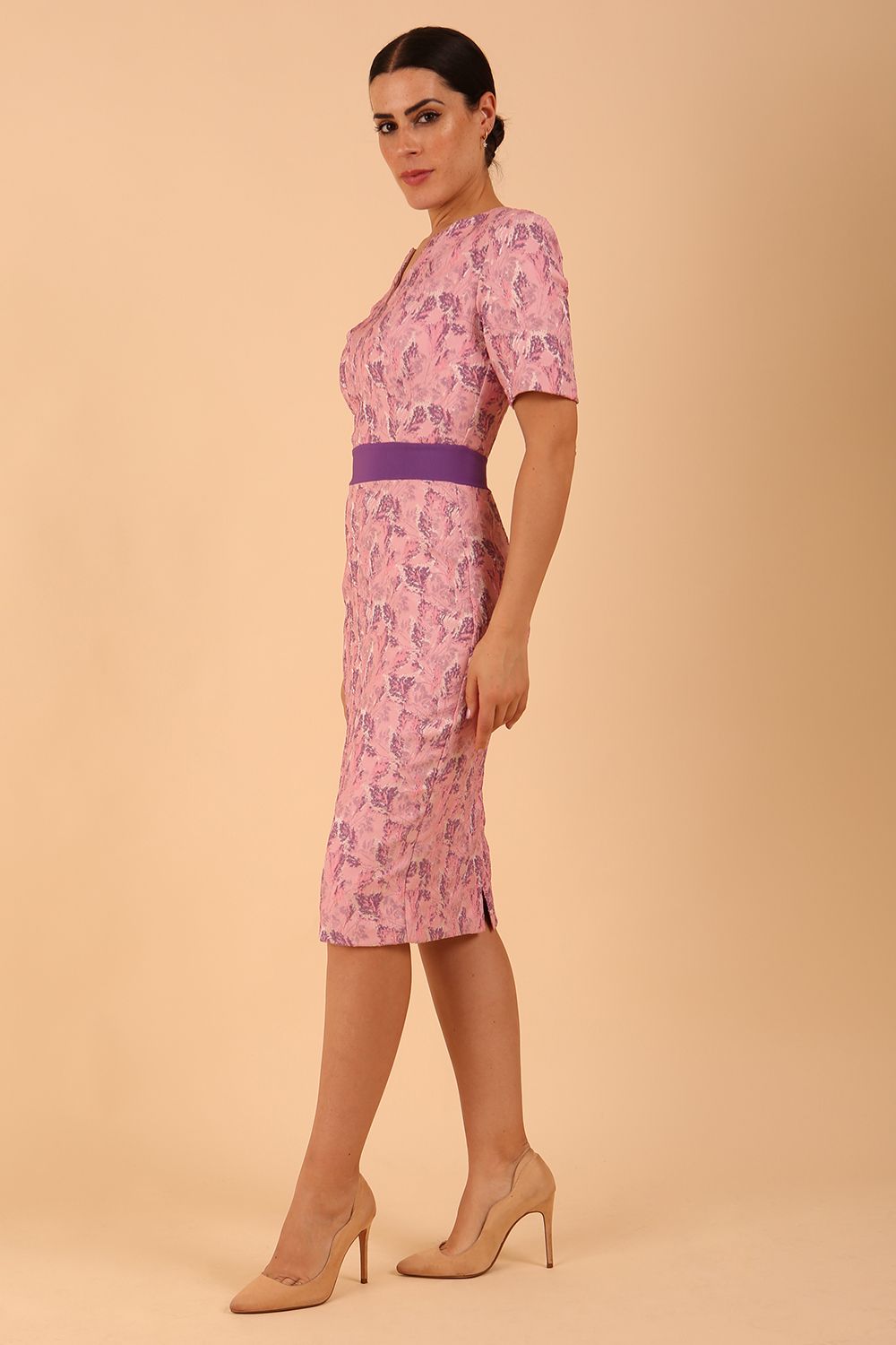 Floella Jacquard Dress