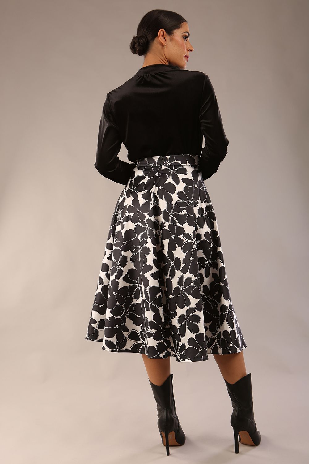 Gwendolyn Midi Length Skirt 