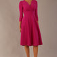 Haddington 3/4 sleeved A-line Dress 