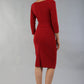 Donna 3/4 Sleeved Pencil Dress