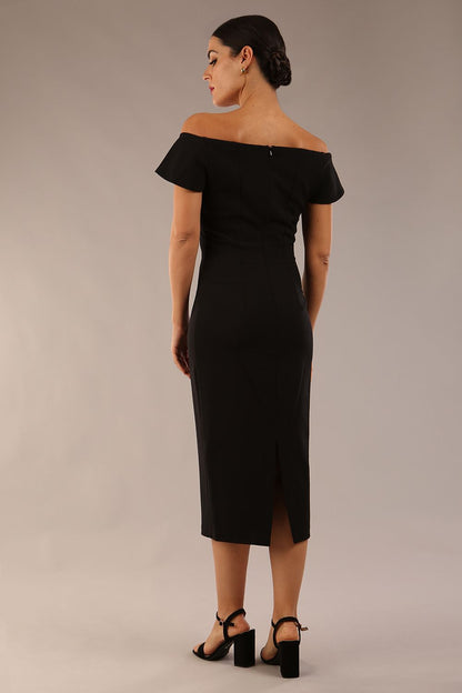 Juliette Off Shoulder Pencil Dress 